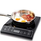 Ww-46106 Wall To Products Electric Induction Cooktop Portable Single Countertop Burner