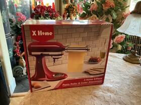 X Home Pra101 New 3 Piece Pasta Roller And Cutter Attachment For Kitchenaid Stand Mixers
