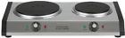 Xoa-032 Waring Double Burner Hot Plate Portable Countertop Heavy Duty Cast Iron Cooking
