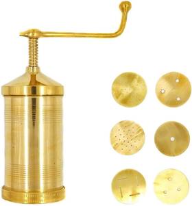 Abc901124 Yuktha Eternals Idiyappam/murukku/farsan Sev/pasta Maker Machine Brass