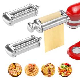 Zacme 784956935134 Pasta Maker Attachment Set For All Kitchenaid Stand Mixer Included Shee