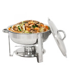 Zenyja01530 Zeny Round Chafing Dish Chafer Qt Dinner Serving Buffer Warmer