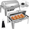 Zy8lx0041361556258336 Vevor Pack Catering Stainless Steel Chafer Chafing Dish 803567376690