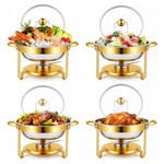 Food Warmer 316 Stainless Steel Buffet Set Pan Catering Chafer W/ Glass Lid. Fixed Price $98.99.