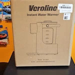 Veroline BT-2001 Instant Water Warmer 1000W Electric 120V Brown. Fixed Price $50.00.