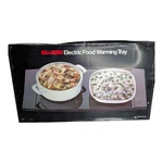 Maxim Black Electric Glass Food Warming Tray Model WT-46 21.5IN 11.75IN Works. Fixed Price $24.95.