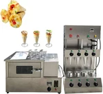 Commercial 4 Heads Pizza Cone Forming Machine 110V Maker With Oven. Fixed Price $2303.50.