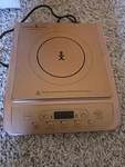 Copper Chef Induction Cooktop Single Burner Model # KC16067-00300 Tested Euc. Fixed Price $24.22.