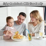 Stainless Steel Pasta Machine, 9 Thickness Options, Hand Crank, Silver. Fixed Price $71.98.