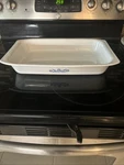 Vintage Corningware Blue Cornflower P-76-B Roaster Baking Dish 17X11 Made Usa. Fixed Price $48.00.