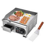 Wechef 1800W 14" Electric Countertop Griddle Flat Commercial Restaurant Bbq. Fixed Price $149.90.