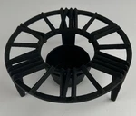 Vintage Pyrex Cast Iron Roman Numeral Trivet Candle Warmer 36 Cw Mcm Diameter. Fixed Price $23.99.