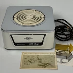 Vintage Dominion Electric Table Top Stove Hot Plate White Usa Model 1417 Tested. Fixed Price $18.00.