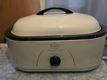Rival 18 Quart Roaster Oven W/ 3 Buffet Server + Inner Extra Pan Charity. Fixed Price $74.99.