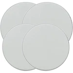 Range Kleen 4 Pack Round White Burner Kovers With 2 Small 8.5 Inch And Large. Fixed Price $22.40.