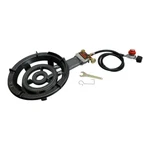 Portable Propane Super Gas Stove Burner Heavy Duty Cast Iron 13'' Outdoor Use. Fixed Price $85.99.