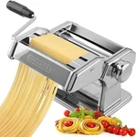 Nuvantee Pasta Maker Machine Manual Hand Press Adjustable Thickness. Fixed Price $35.00.