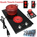 2100W Electric Radiant Cooktop Built-in Stove Hot Plate Knob/touch Control. Fixed Price $116.99.