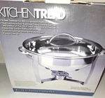 Kitchen Trend 4-QUART Muti-function Chafing Dish New Never Used. Fixed Price $29.99.