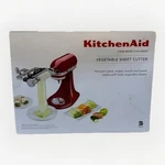 Kitchenaid Ksmsca Vegetable Sheet Cutter Stand Mixer Attachment With Box. Fixed Price $55.00.