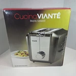 Cucina Viante CUC-25PM Electric Pasta Biscotti Maker W/ 10 Discs & Orig Box Euc. Fixed Price $49.95.