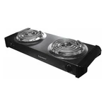 Continental Electric Double Burner Stove Portable CE23319. Fixed Price $24.99.