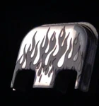 Rear Slide Plate Cover Magazine Base Fits All Glock, Many Colors, Flames. Fixed Price $14.99.