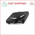 Aroma Housewares AHP-303 Single Burner Hot Plate, Metal, Black. Fixed Price $28.01.