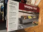 Waring Pro Buffet Server Warming Tray WBS100PC. Fixed Price $59.99.