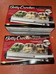 Betty Crocker Stainless Steel Buffet Server With - 2.5 Qt Trays 120V 300W. Fixed Price $50.00.