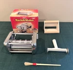 Imperia Ravioli Pasta Maker Machine. Made Italy Stainless Steel Complete Euc. Fixed Price $44.99.