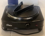 Oster 900W Solid Single Burner Hot Plate With Adjustable Temperature Control. Fixed Price $24.99.