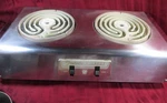 Fostoria Everhot Electric Plate Double Burner Vintage Antique Edison 42X8. Fixed Price $29.99.