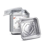 Fig & Leaf (300 Pack) Aluminum Foil 8" X Square Baking Pans With Lids. Fixed Price $144.99.