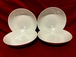 Denmark Tools For Cooks White Porcelain Pasta/soup Bowls 7 3/4" (set Of 4). Fixed Price $29.95.