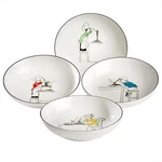New Noritake Le Restaurant Pasta Bowl Set 22CM 4PCE. Fixed Price $29.41.