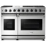 Thor Kitchen LRG4807U 48" Professional Gas Range Featuring 4.6 - Stainless Steel. Fixed Price $4649.00.