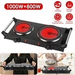 1800W Kitchen Electric Burner With Handles Hot Plate Cooktop Cooking Stove. Fixed Price $43.19.