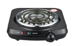 Single Coil Electric Burner And Hot Plate, 1100W, Black. Fixed Price $14.36.