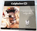 Calphalon Contemporary Series Fondue Set Complete New In Box. Fixed Price $50.00.