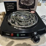 Mainstays Single Electric Burner Light Weight New. Fixed Price $12.00.