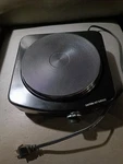 Oster Electric Single Table Top Burner 900 Watts Black Gently Used. Fixed Price $22.50.