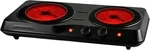 Ovente Countertop Infrared Double Burner, 1700W Electric Hot Plate And Portable. Fixed Price $59.64.
