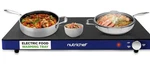 Nutrichef Electric Warming Glass Surface Hot Serving Adjustable.... Fixed Price $47.99.