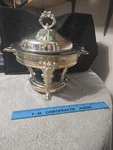 Vintage Godinger Silver-plated 2 Qt. Food Warmer. Rare Mid Century. Fixed Price $39.99.