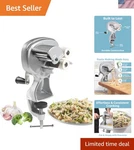 Compact Cavatelli Machine - Manual Italian Pasta Maker With Easy Clean Design. Fixed Price $59.98.