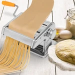 Dual-blade Multifunct Manual Hand-cranking Stainless Steel Noodle Making Machine. Fixed Price $39.99.