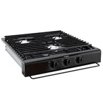 Dometic Atwood 50300 Rv Kitchen 3-BURNER Cooktop Black Match Light. Fixed Price $189.95.