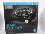 Living Solutions Single Burner 1100 Watt Portable Stove Top Camping. Fixed Price $20.00.