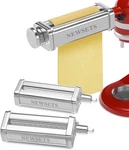 Newsets 3-PIECE Pasta Maker Attachment W/ Roller For Kitchenaid Stand Mixer. Fixed Price $71.99.